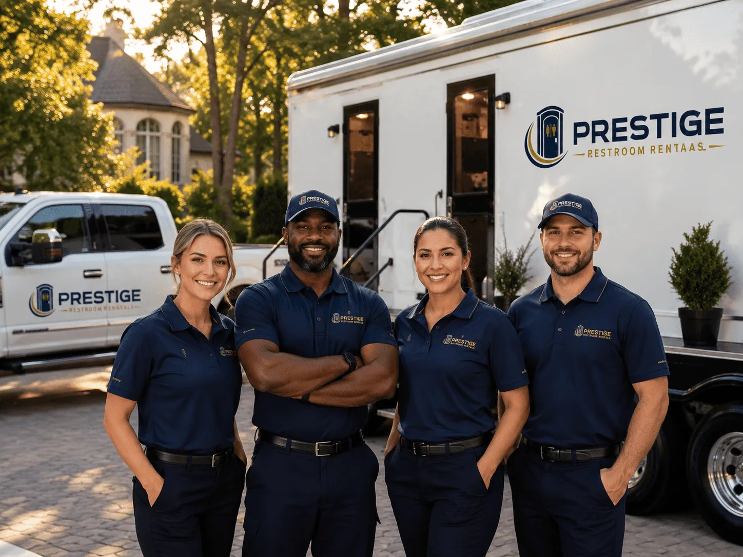 Trusted Luxury Portable Restrooms company in Melvin, AL